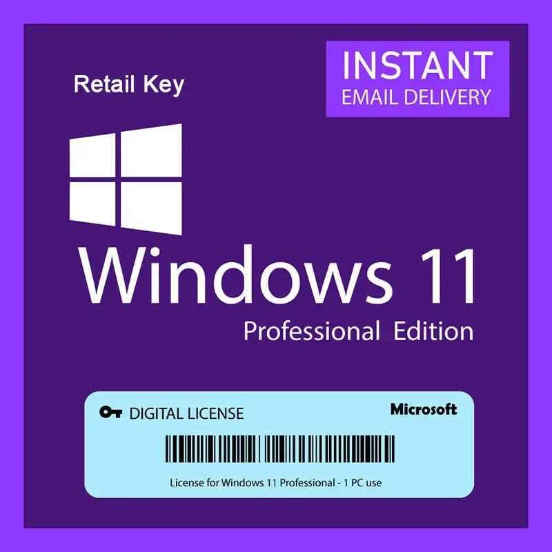 Microsoft Windows 11 Pro – 64-bit Digital Licence